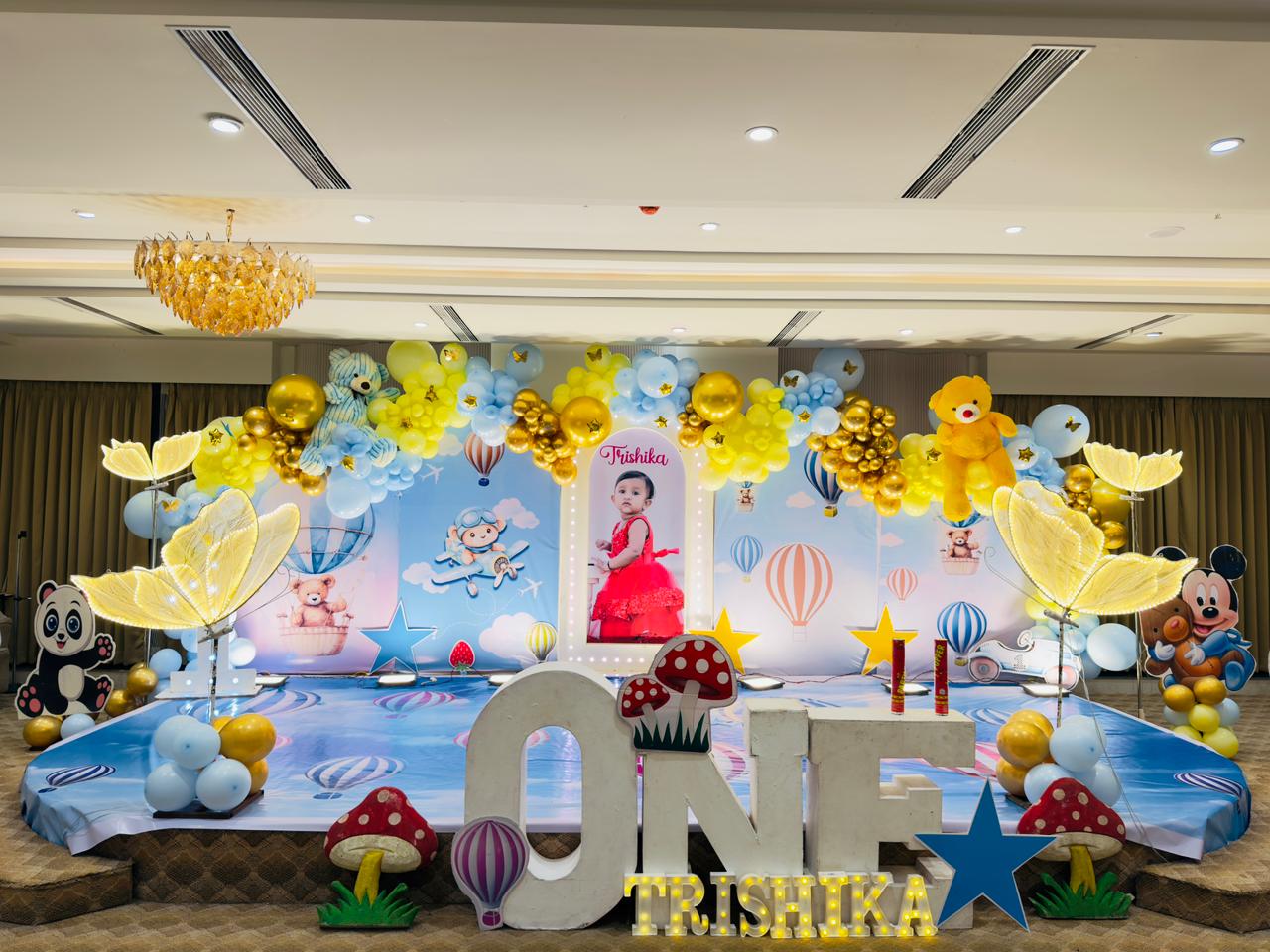 Birthday event decoration by Crazy Event