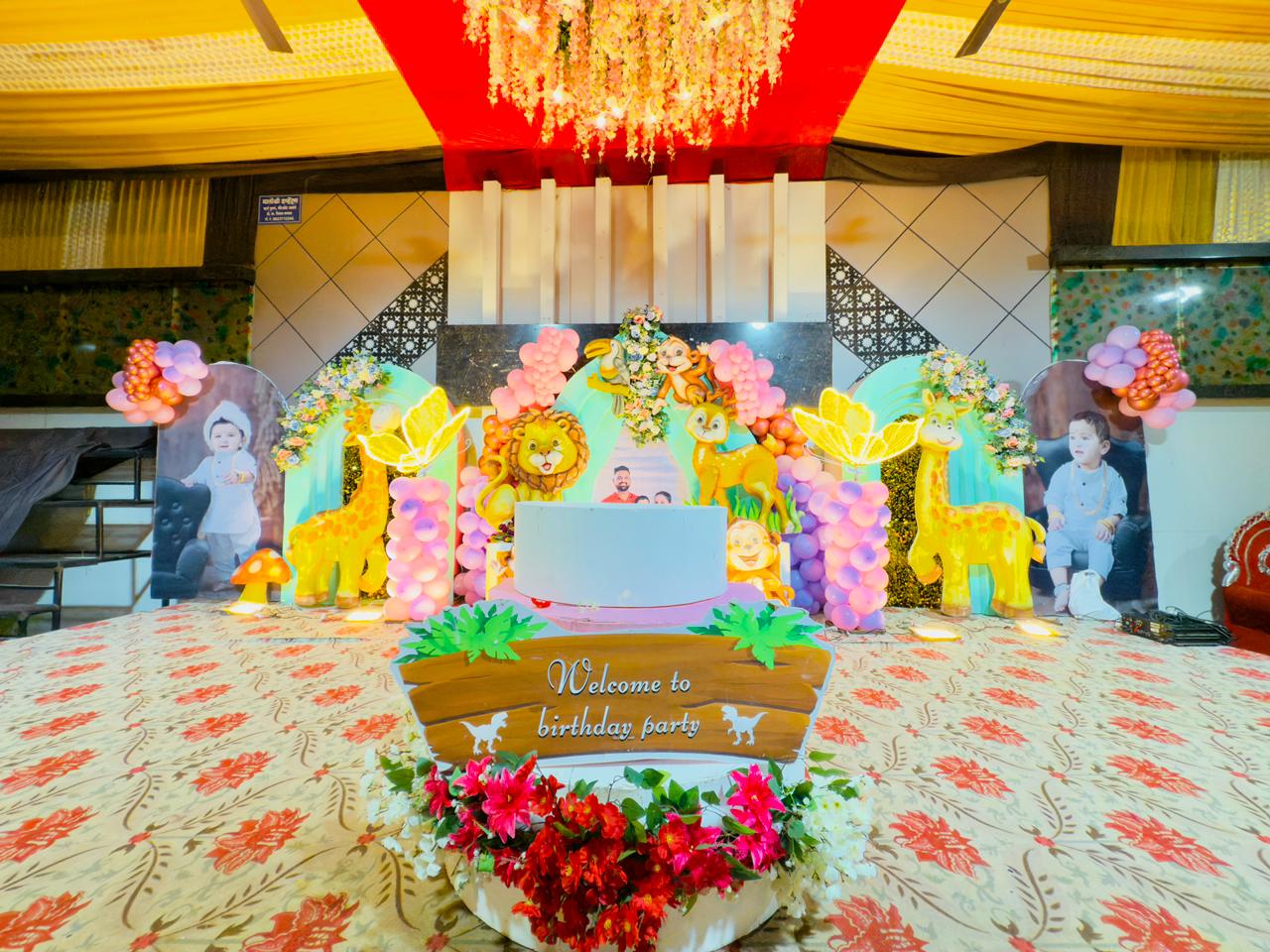 Birthday party decoration by Crazy Event