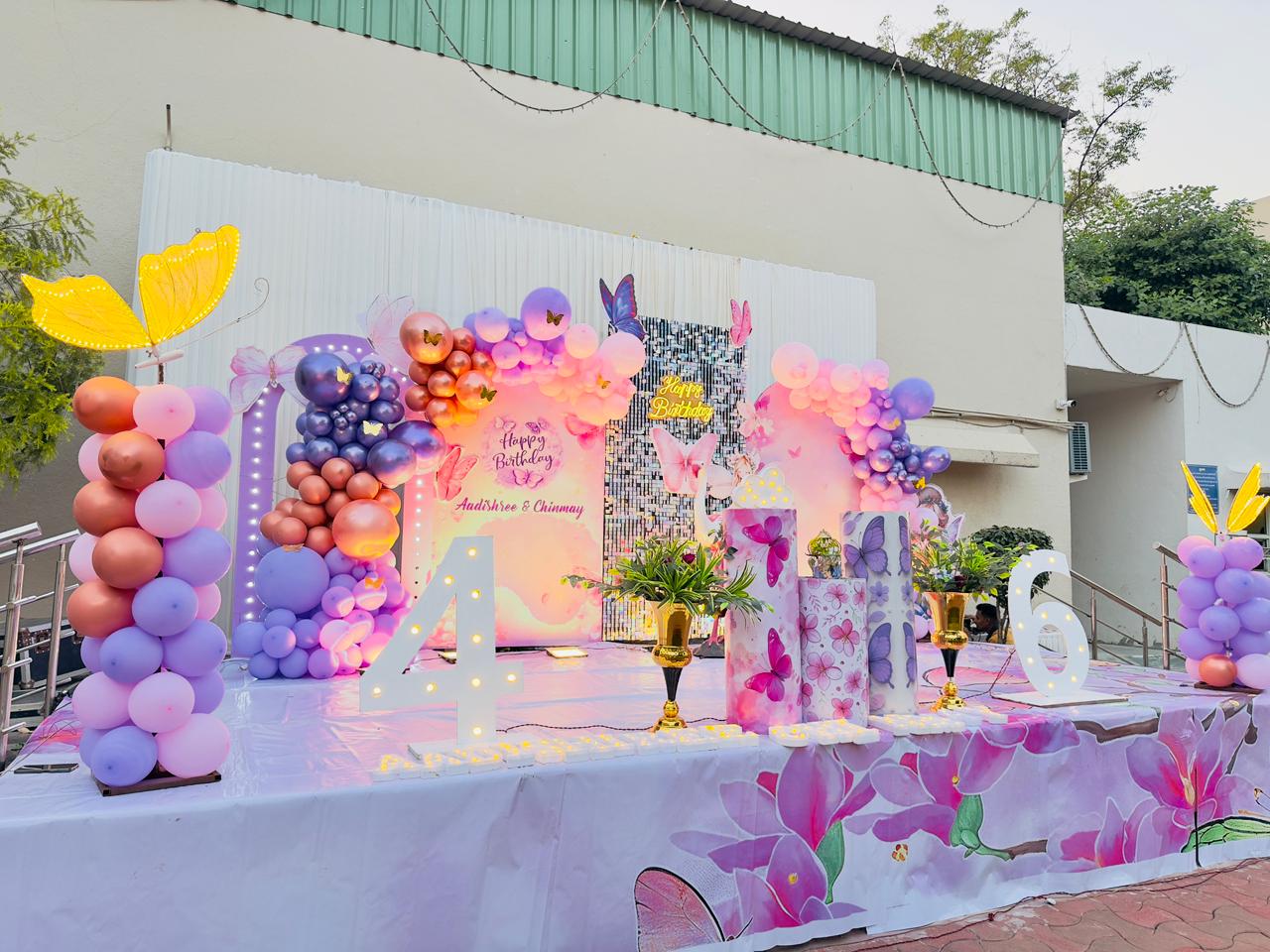 Birthday decoration by Crazy Event