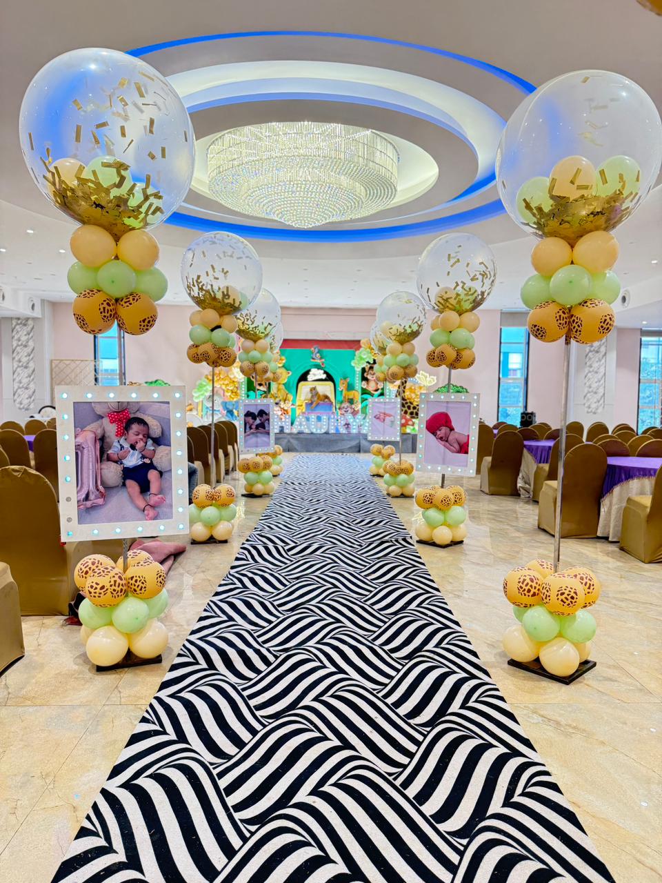 Birthday party setup by Crazy Event