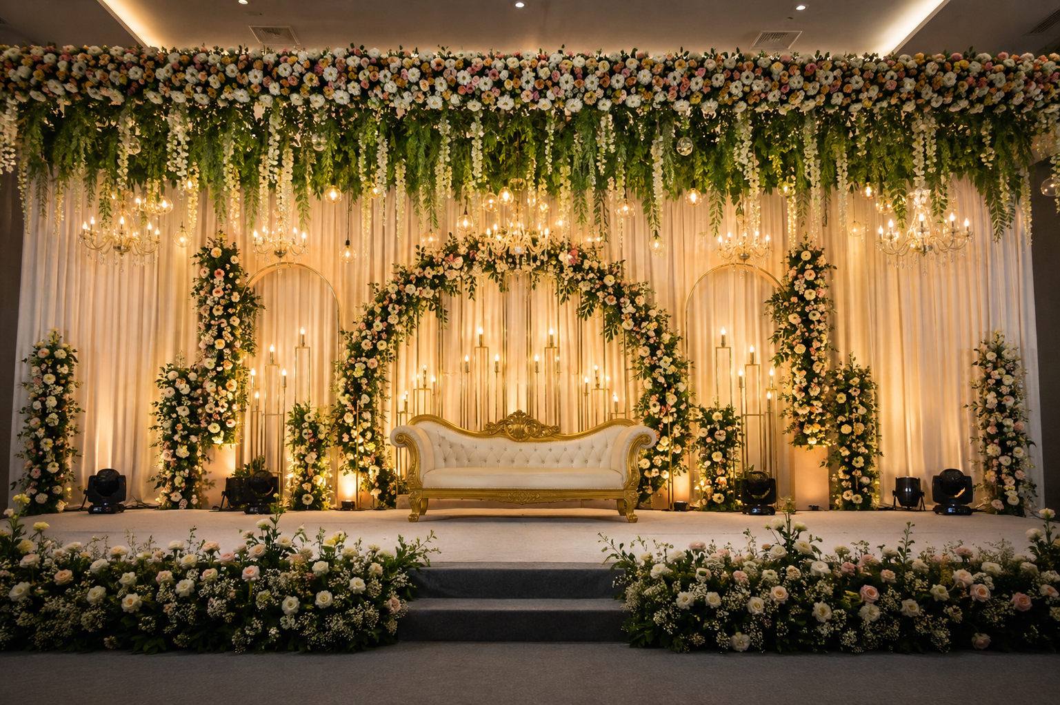 Elegant wedding decoration by Crazy Event in Pune