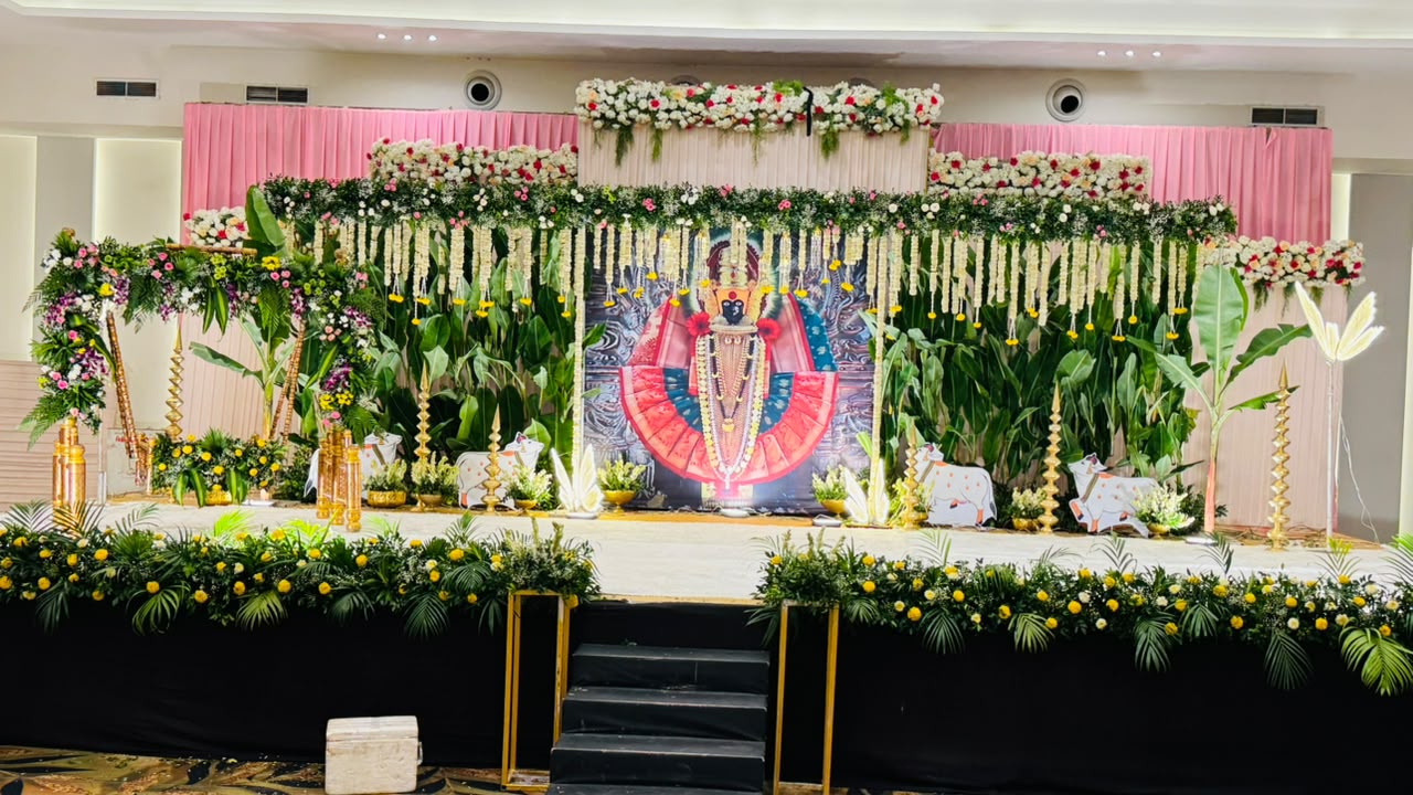 Naming ceremony decoration by Crazy Event